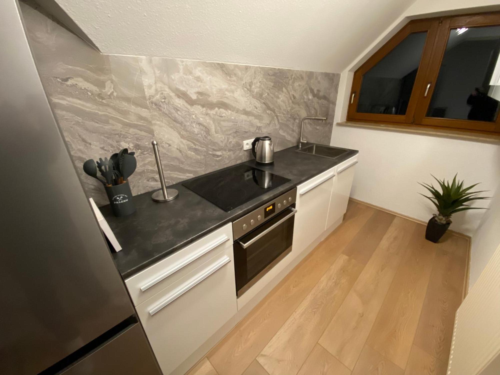 Appartement Am Kaibach - Kueche - Balkon - Bad Forchtenberg 외부 사진